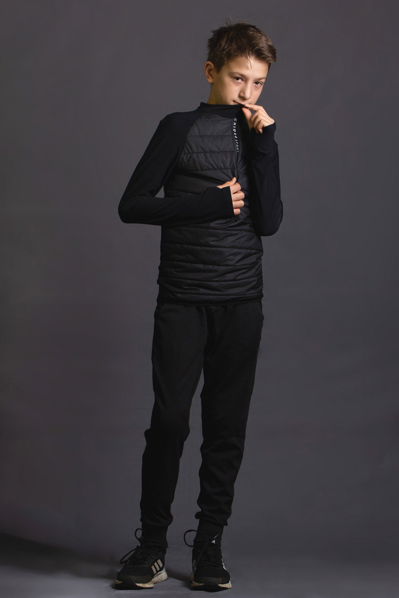 Empower Padded Half-zip Top