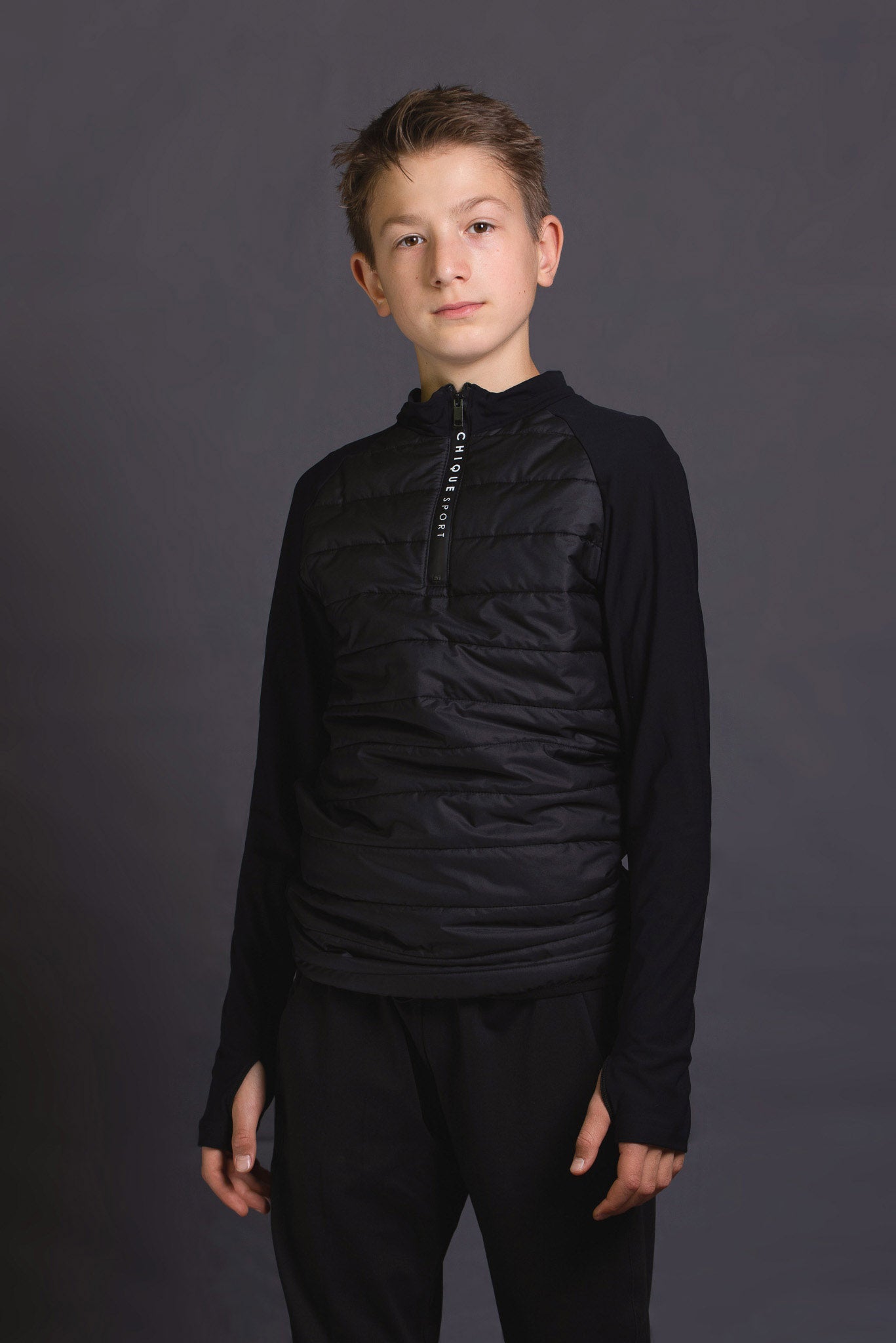 Empower Padded Half-zip Top