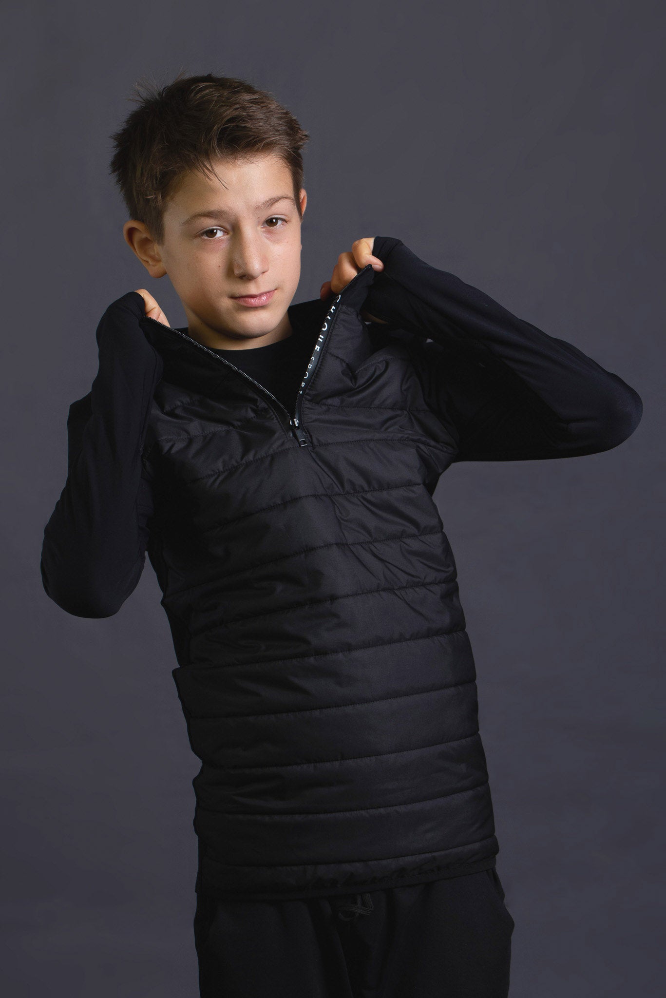 Empower Padded Half-zip Top
