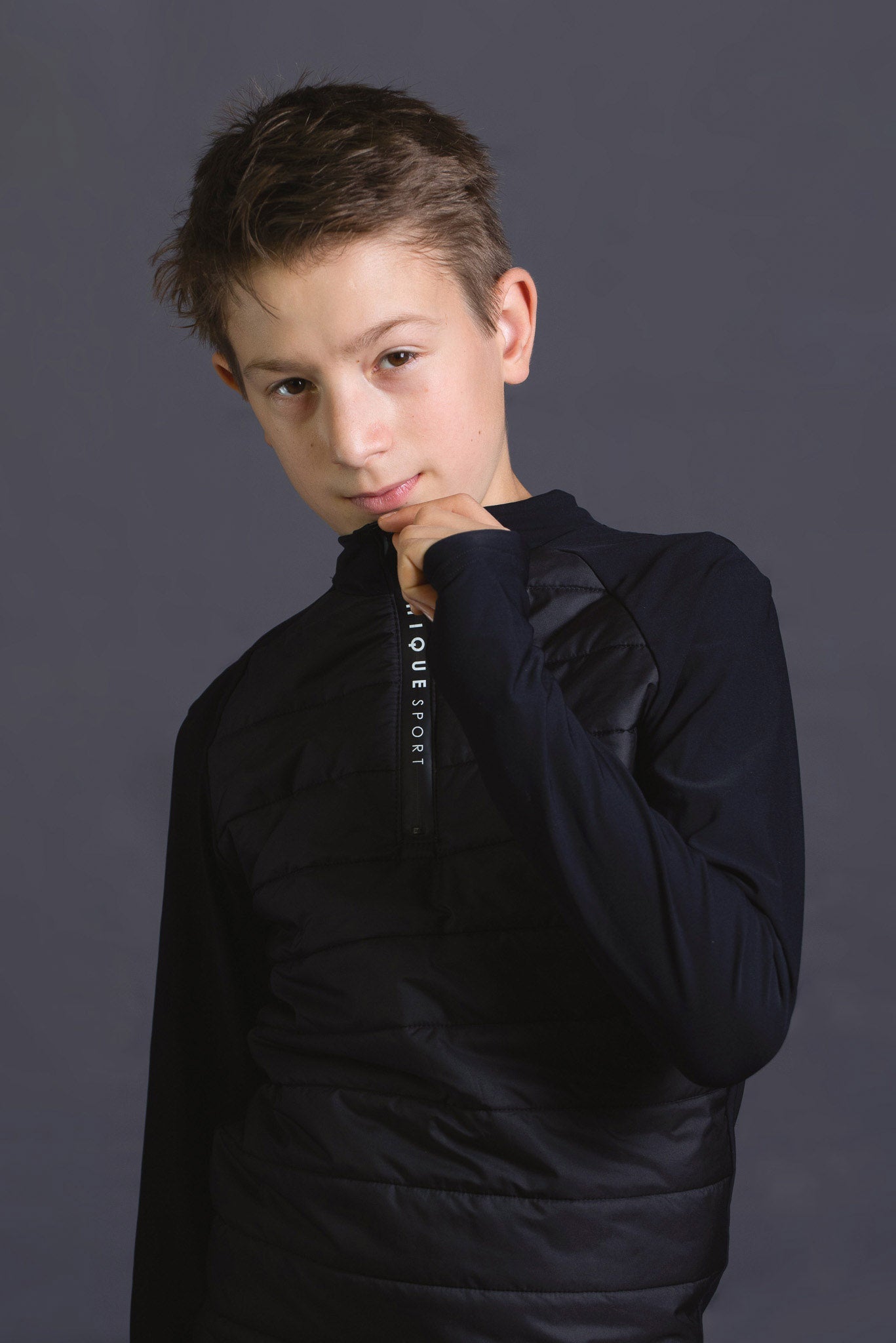 Empower Padded Half-zip Top