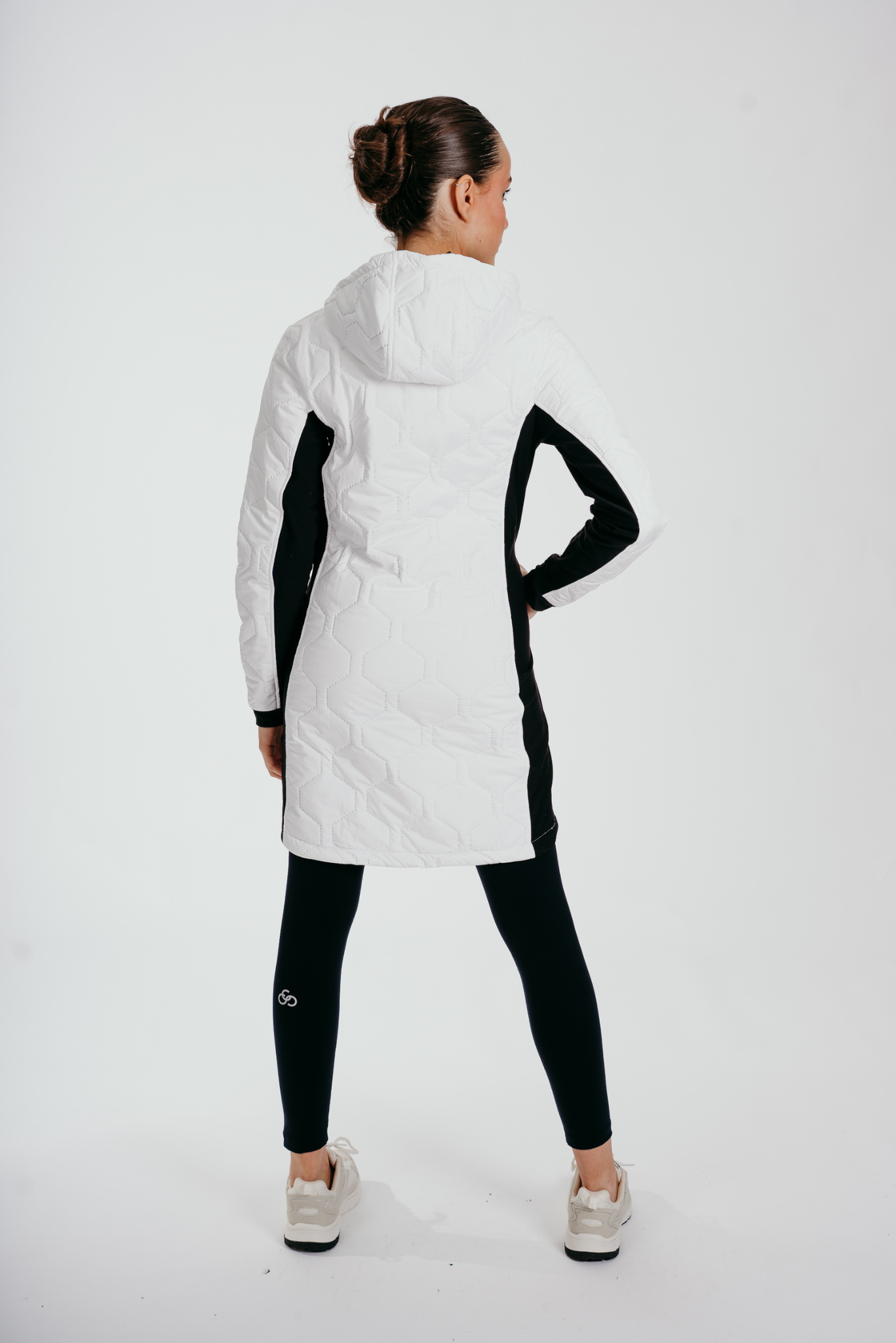 Prepare To Win Long-line Coat In White