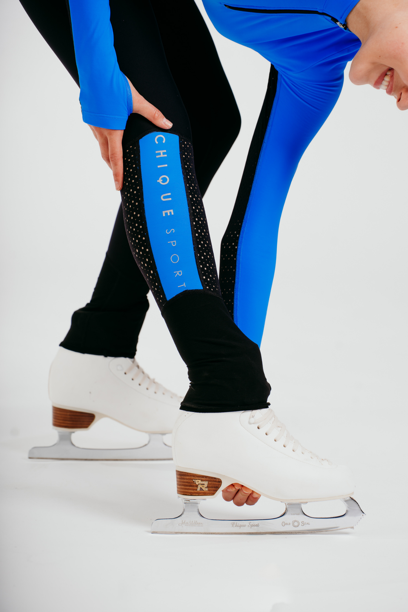 Inspire Non-Slip Leggings in Azure