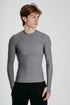 Power Long-Sleeve Top in Ash