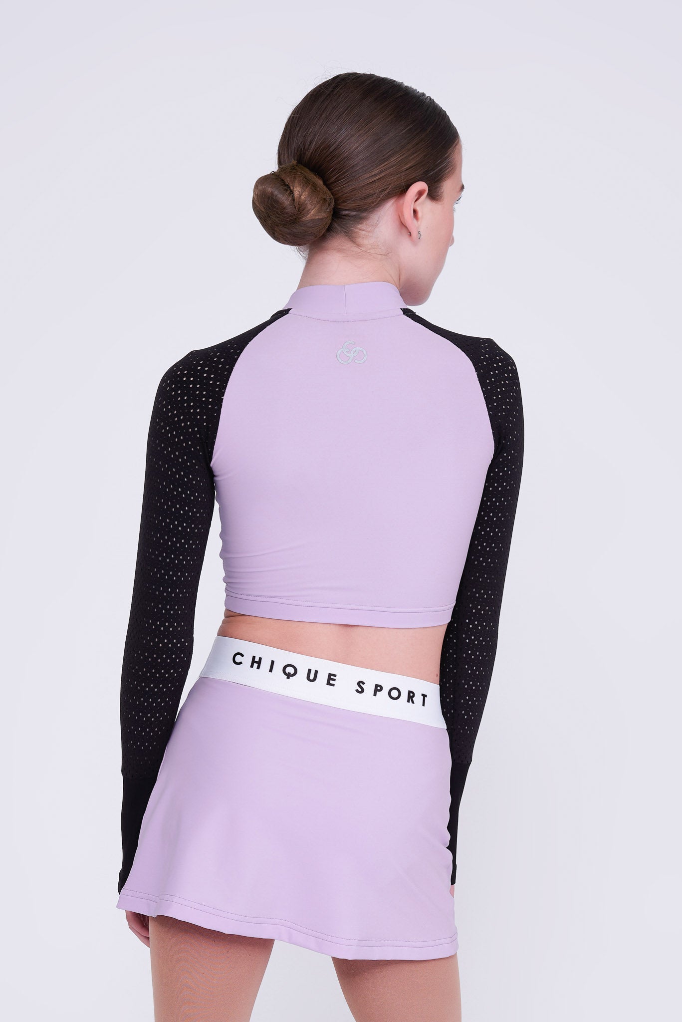 Inspire Crop Top en Améthyste