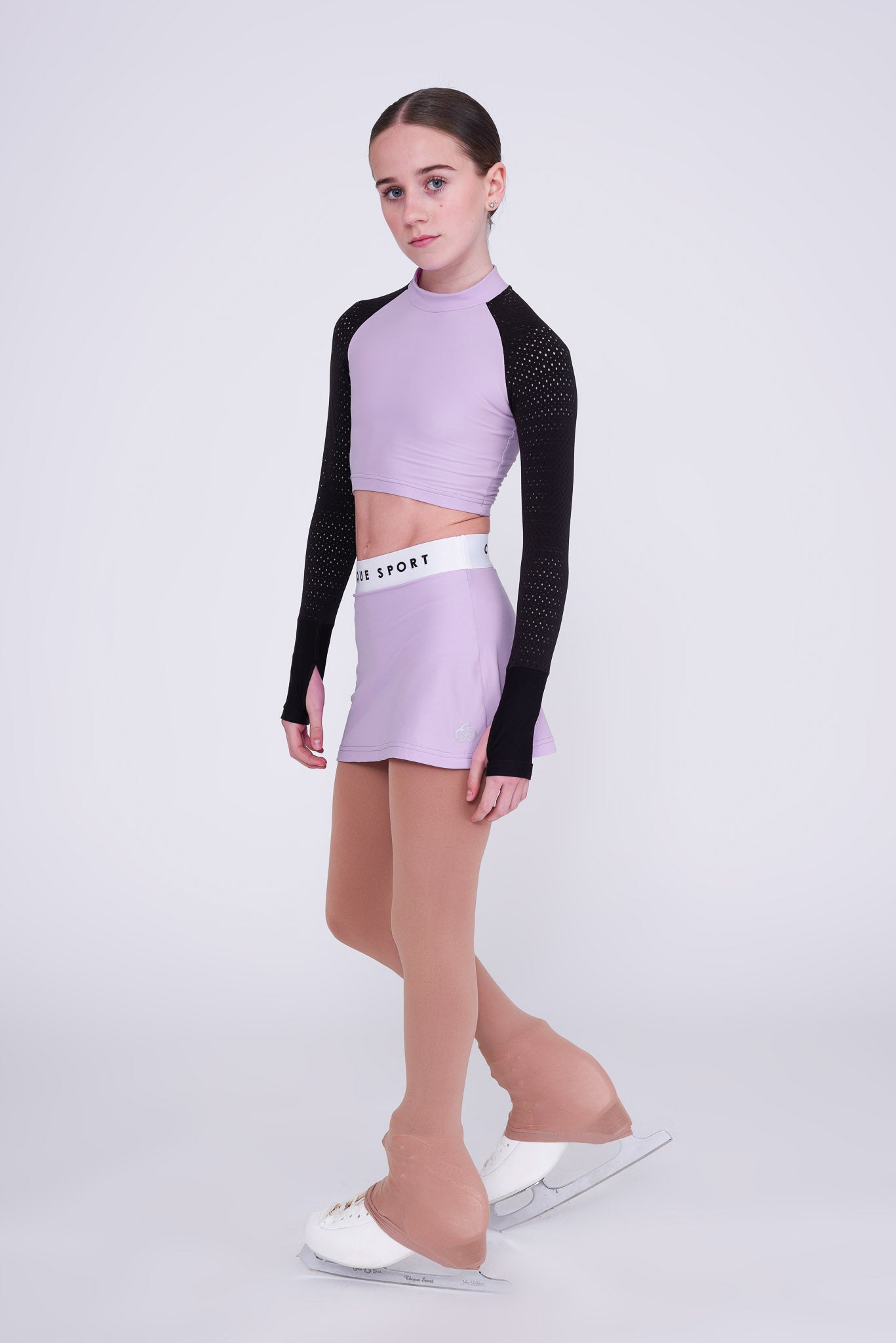 Inspire Crop Top in Amethyst