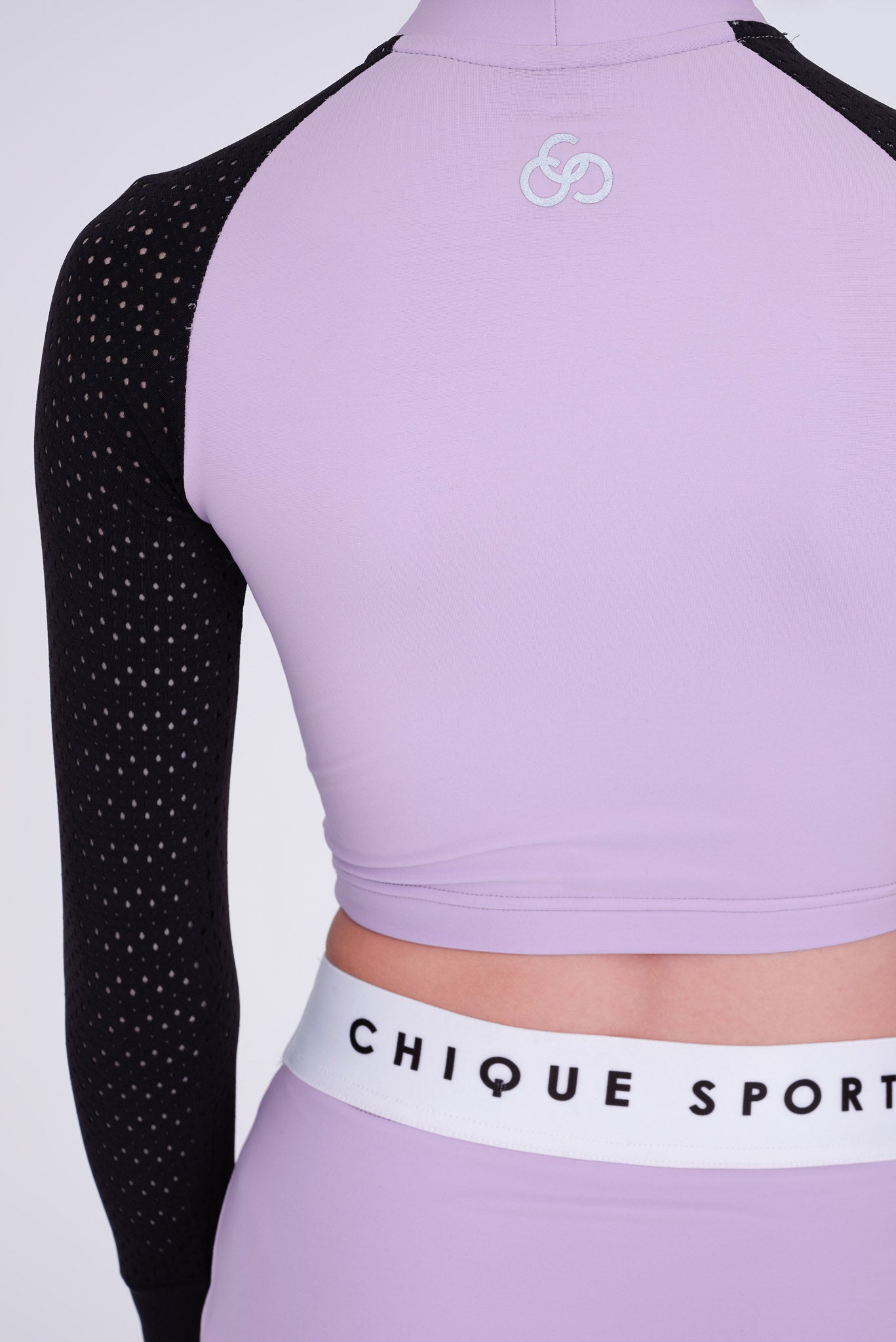 Inspire Crop Top en Améthyste