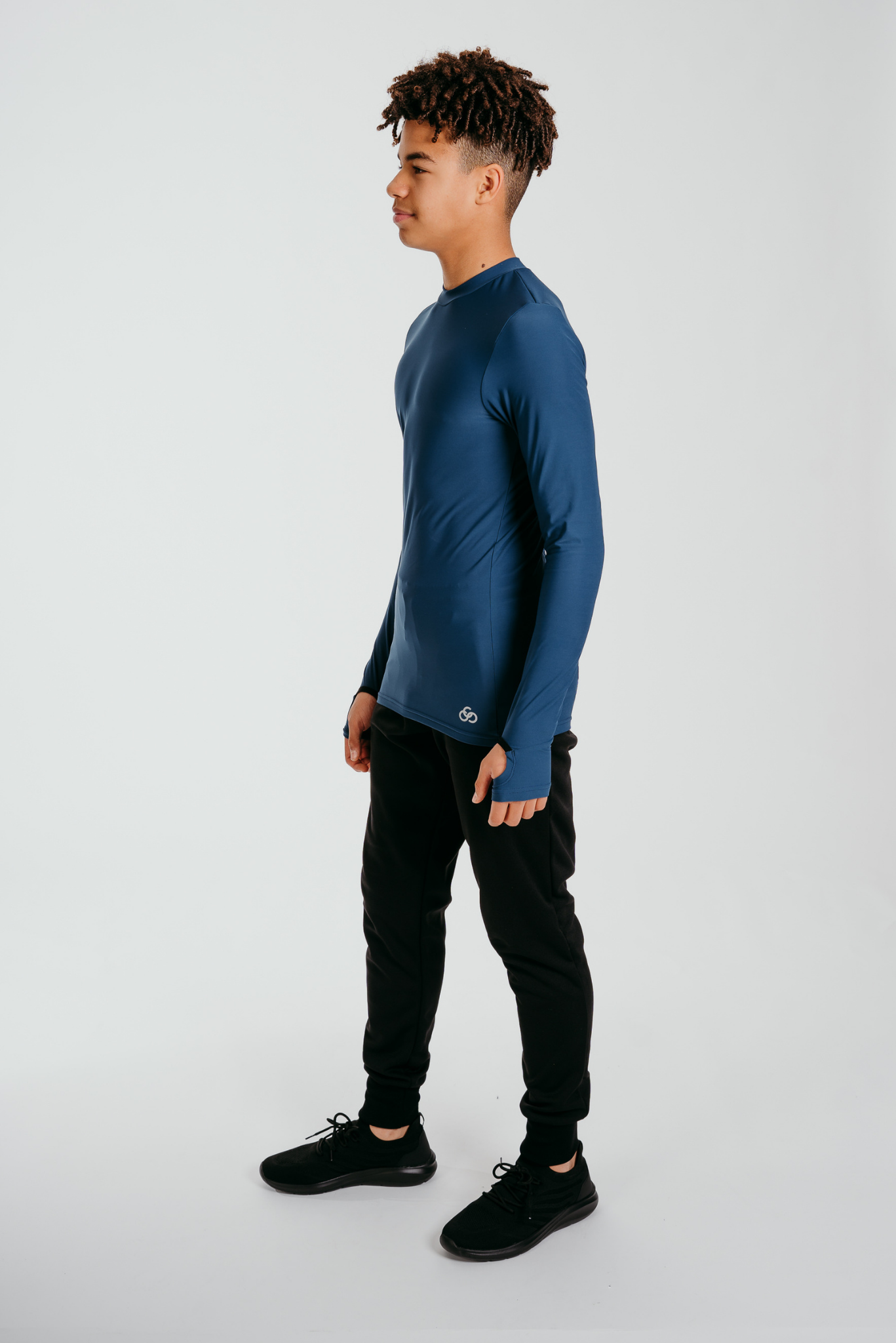 Power Long-sleeve Top in Electric