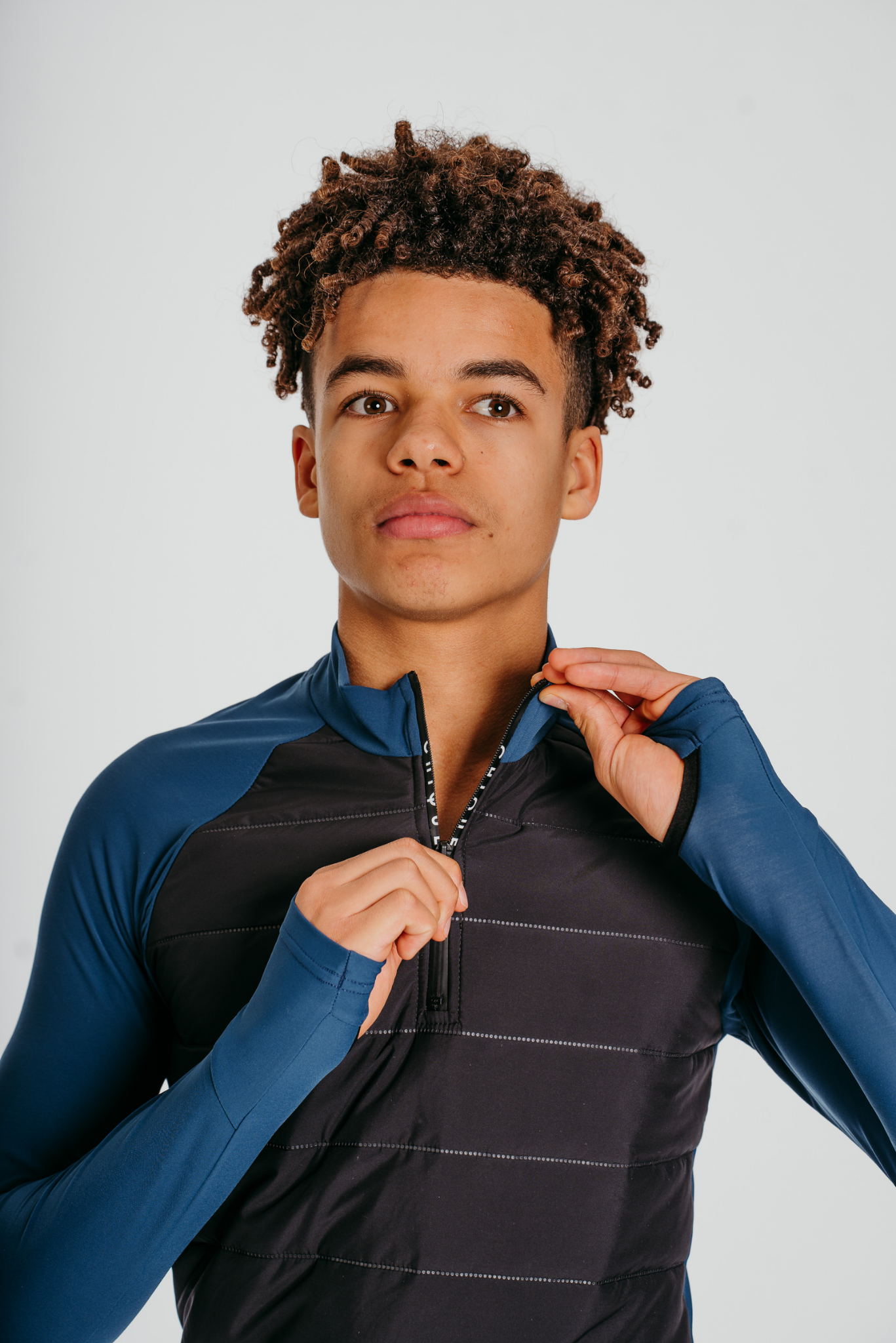 Empower Gewatteerde Half-zip Top Jongens