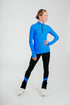Desire Half-Zip Top in Azure