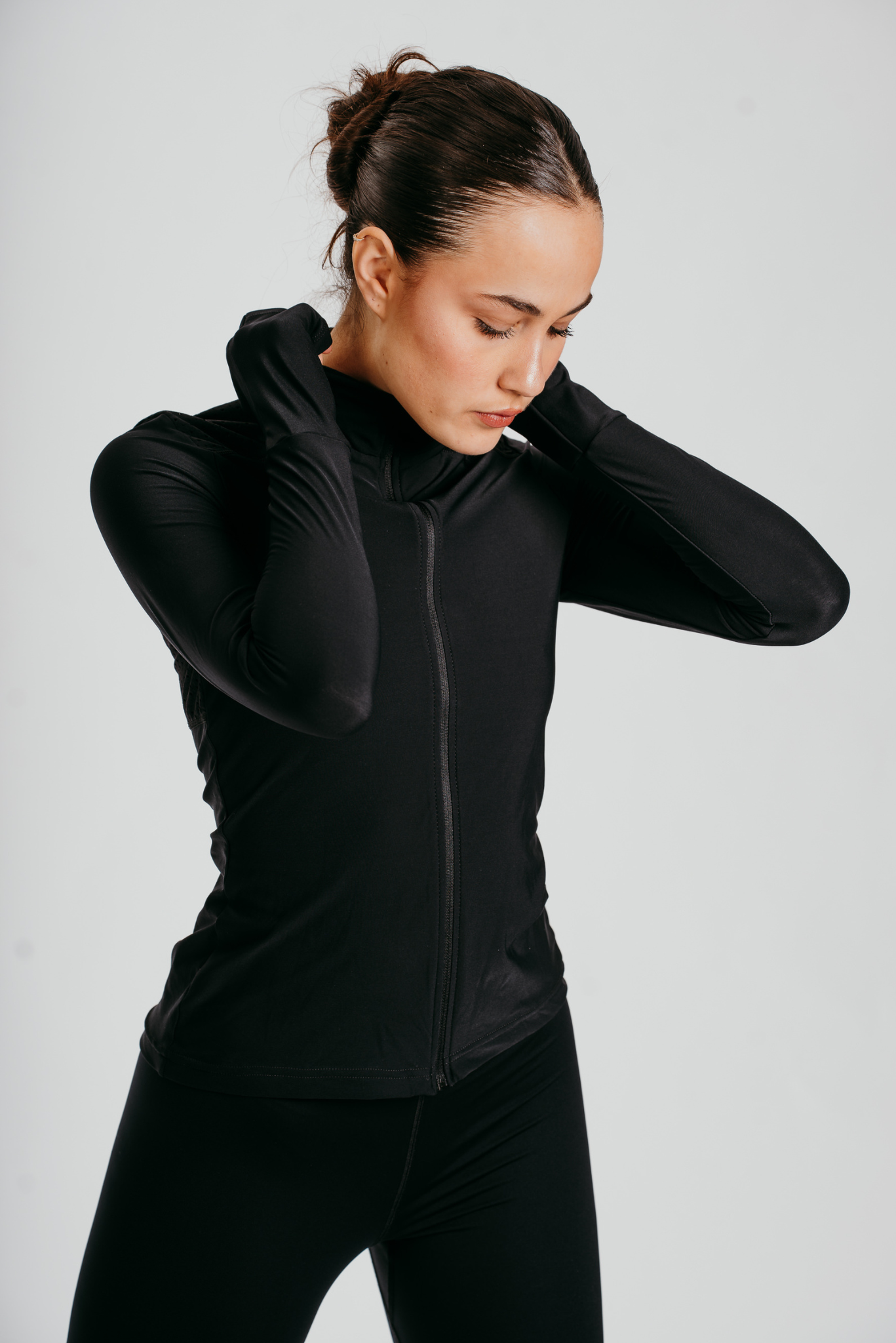 Phoenix Full Zip Base Layer Mesh Top