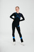 Desire Long-Sleeve Top in Azure