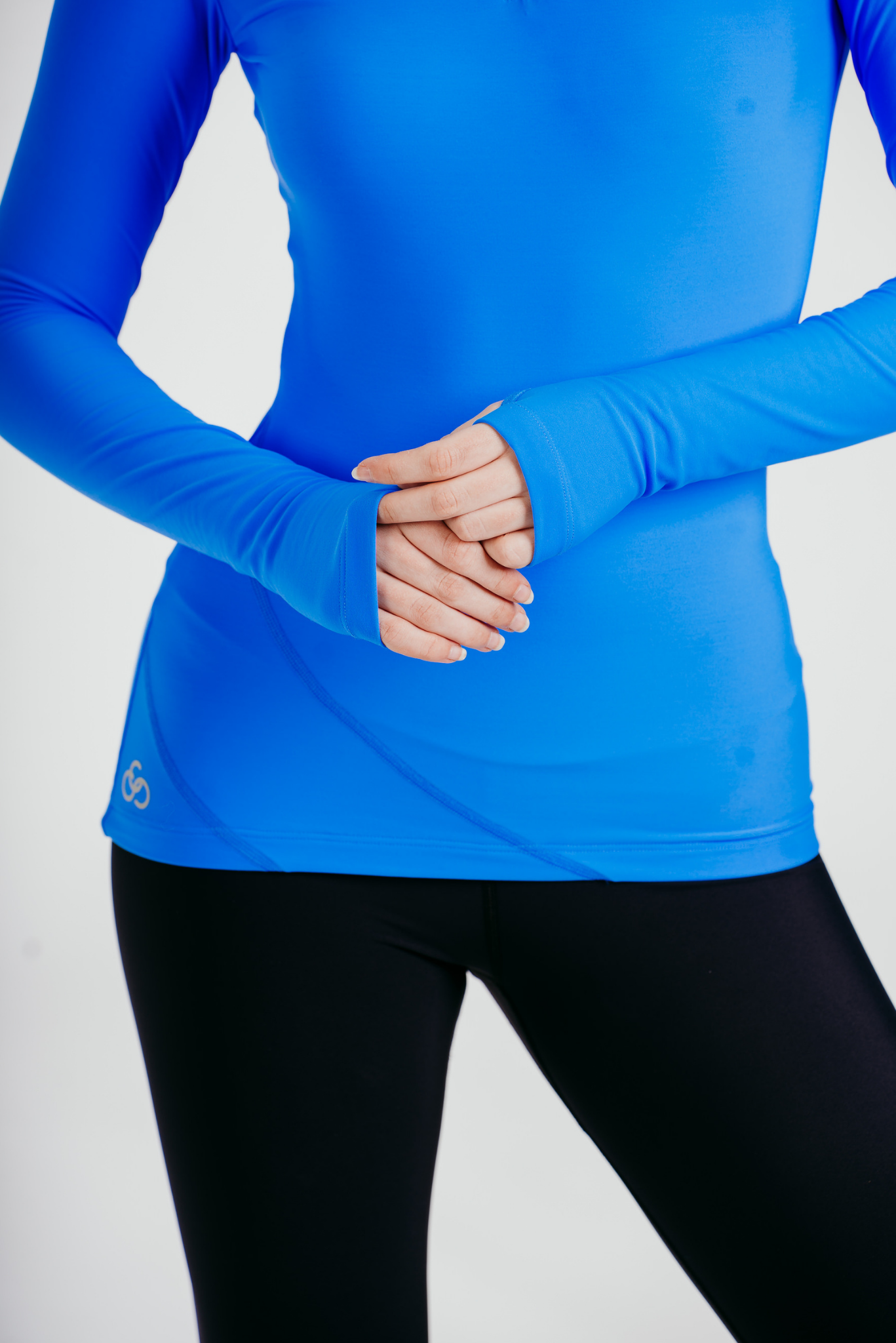 Desire Half-Zip Top in Azure
