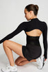Top manches longues Onyx en Noir