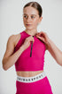 Iconic Crop Top in Fuchsia