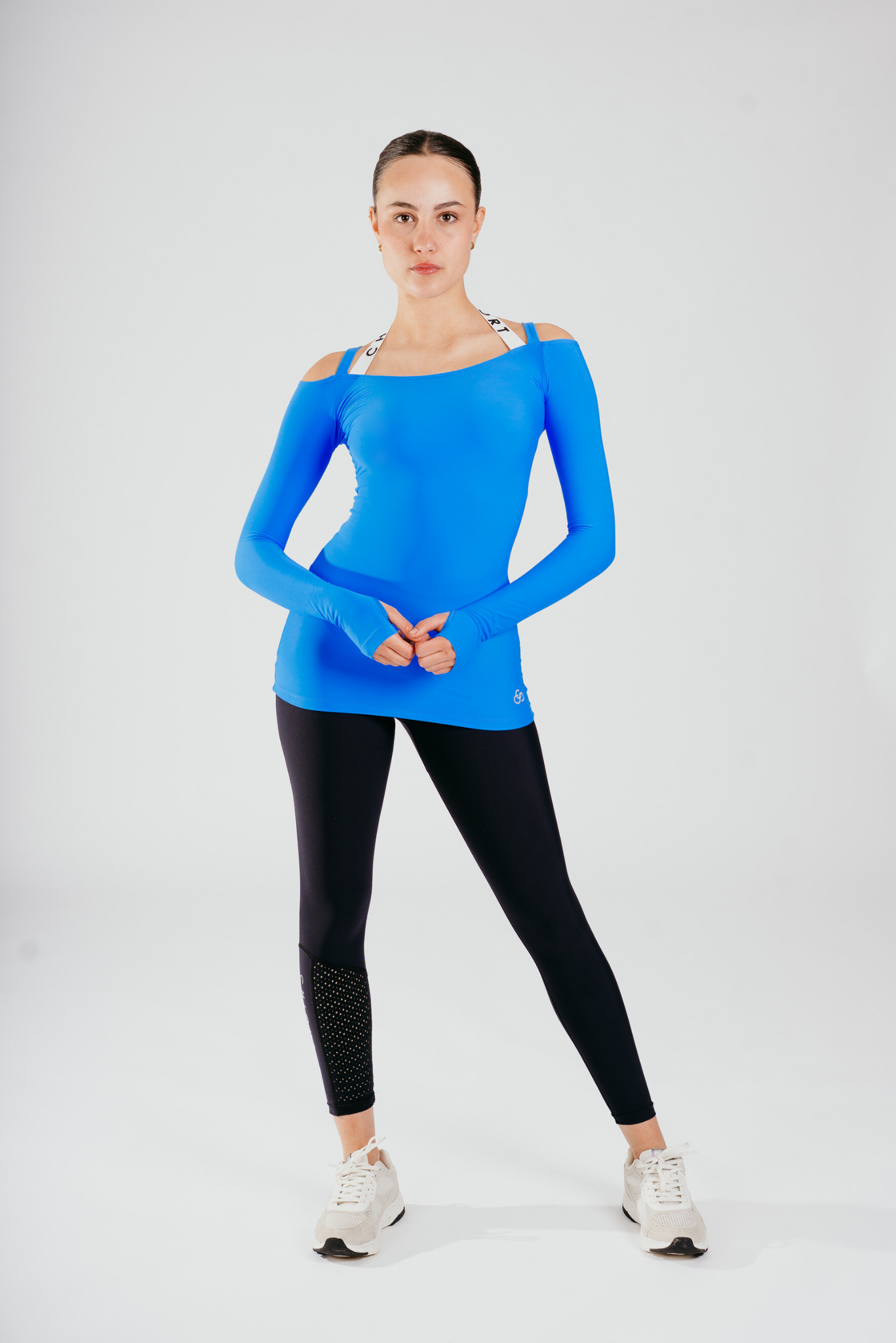Fearless Long-Sleeve Top in Azure