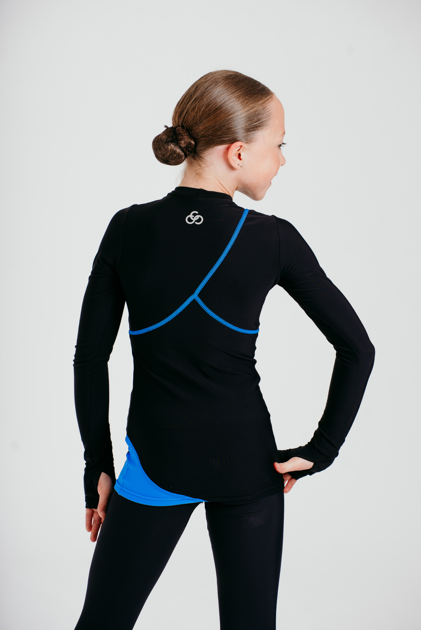 Desire Long-Sleeve Top in Azure