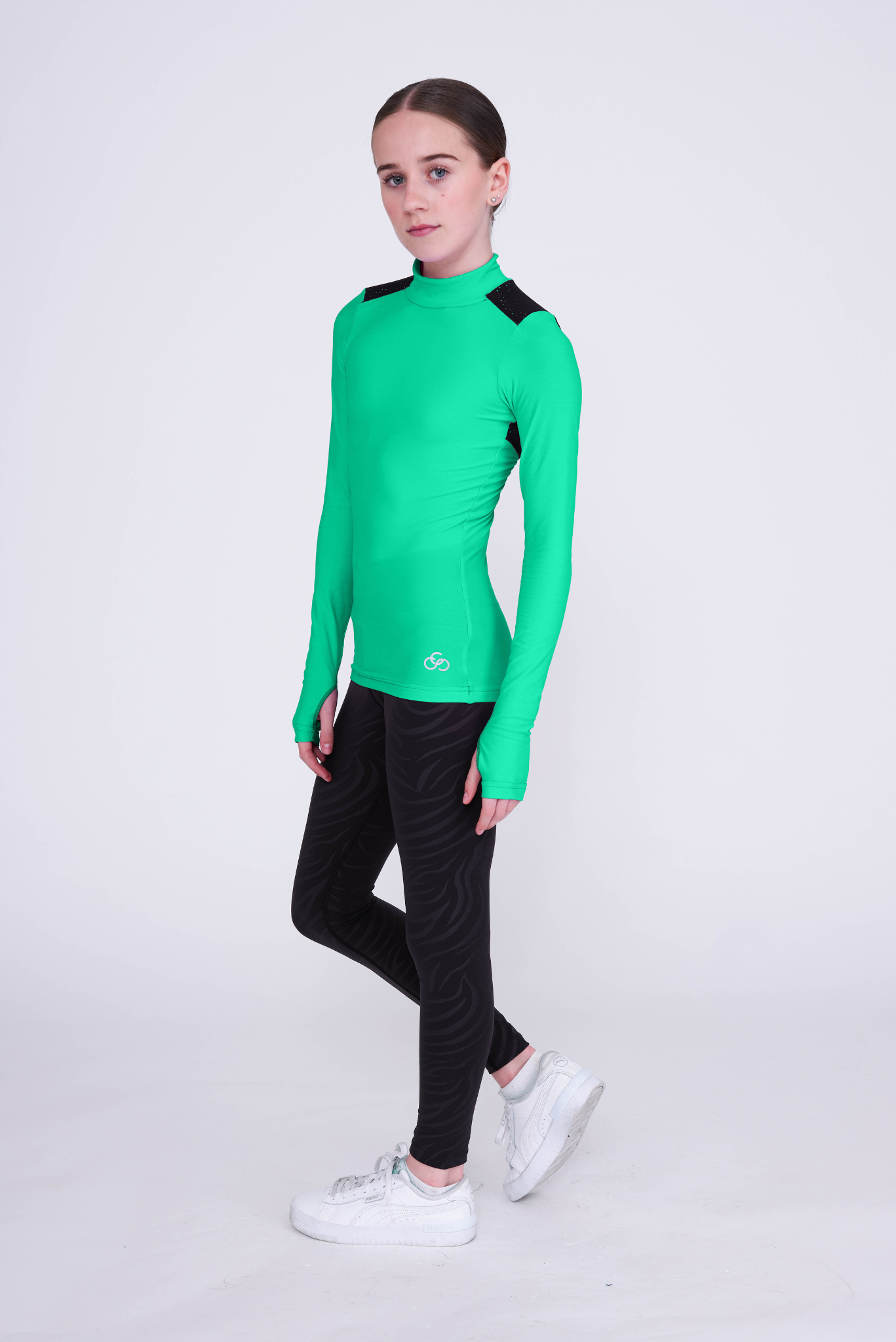 Passion Long-Sleeve Top in Ocean