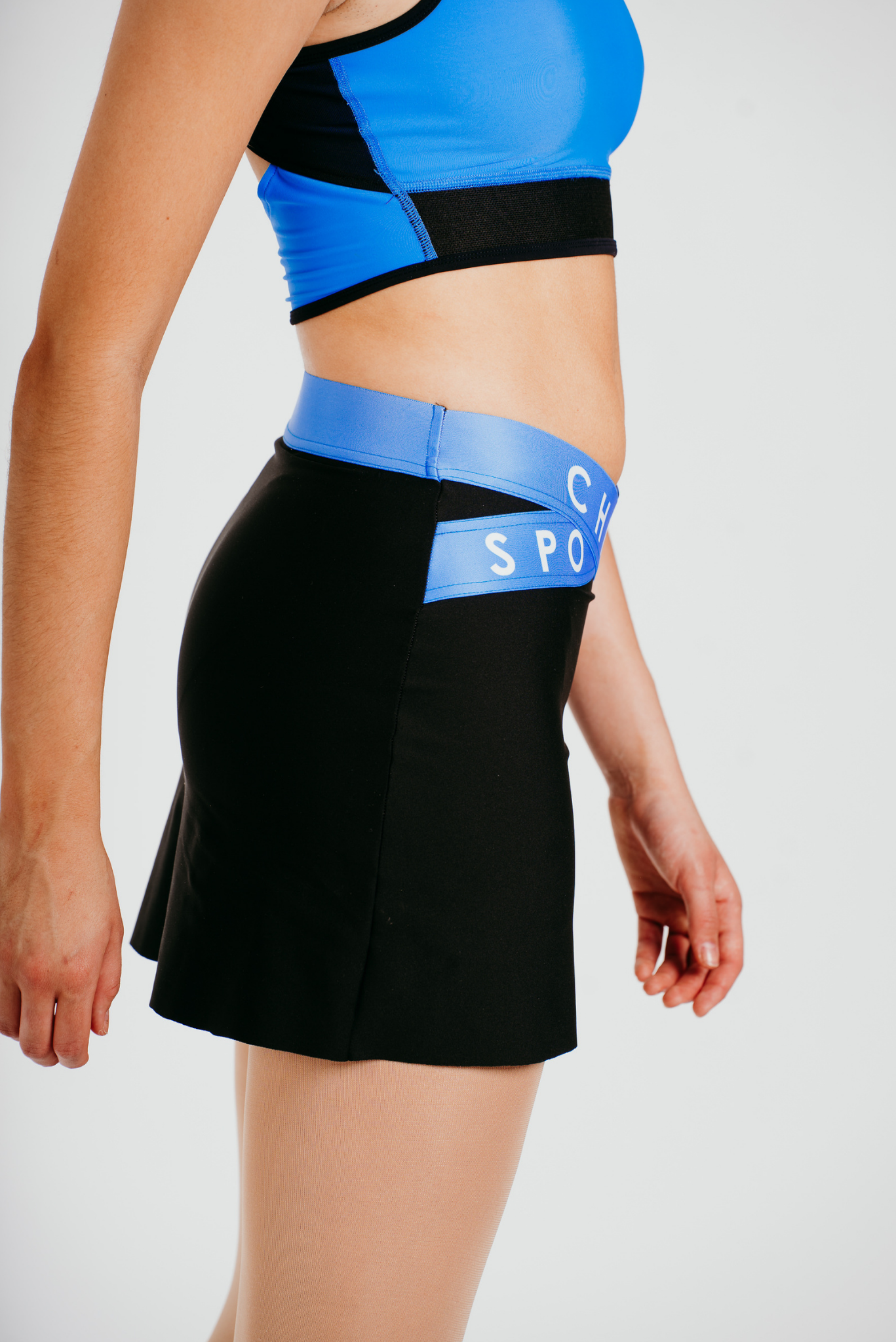 Fierce A-line Skirt in Azure