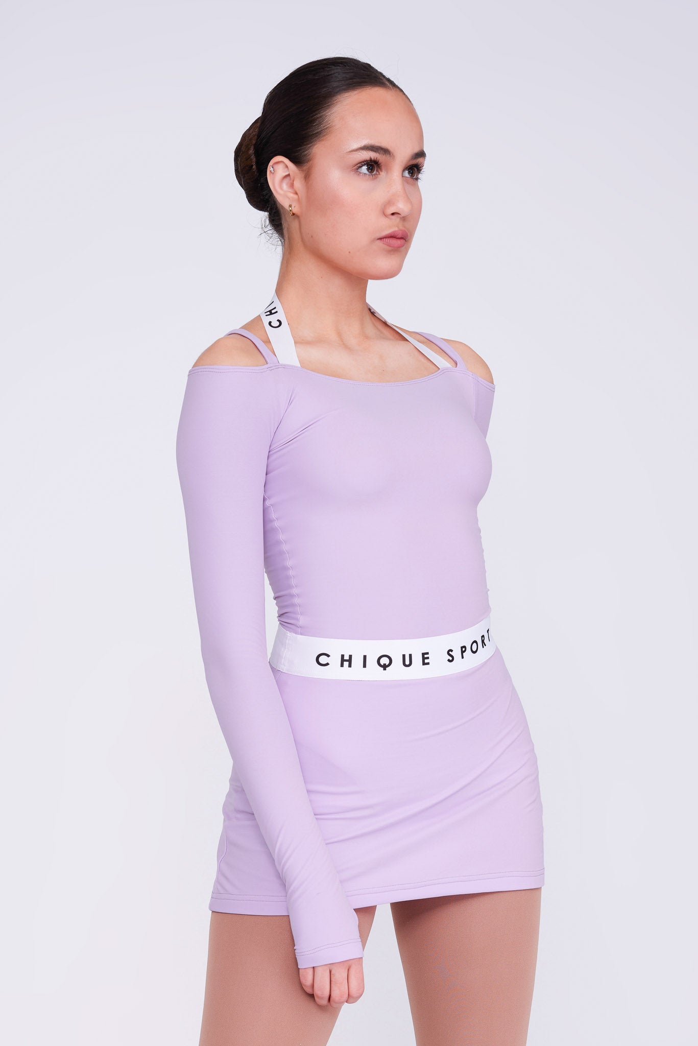 Fearless Long-Sleeve Top in Amethyst