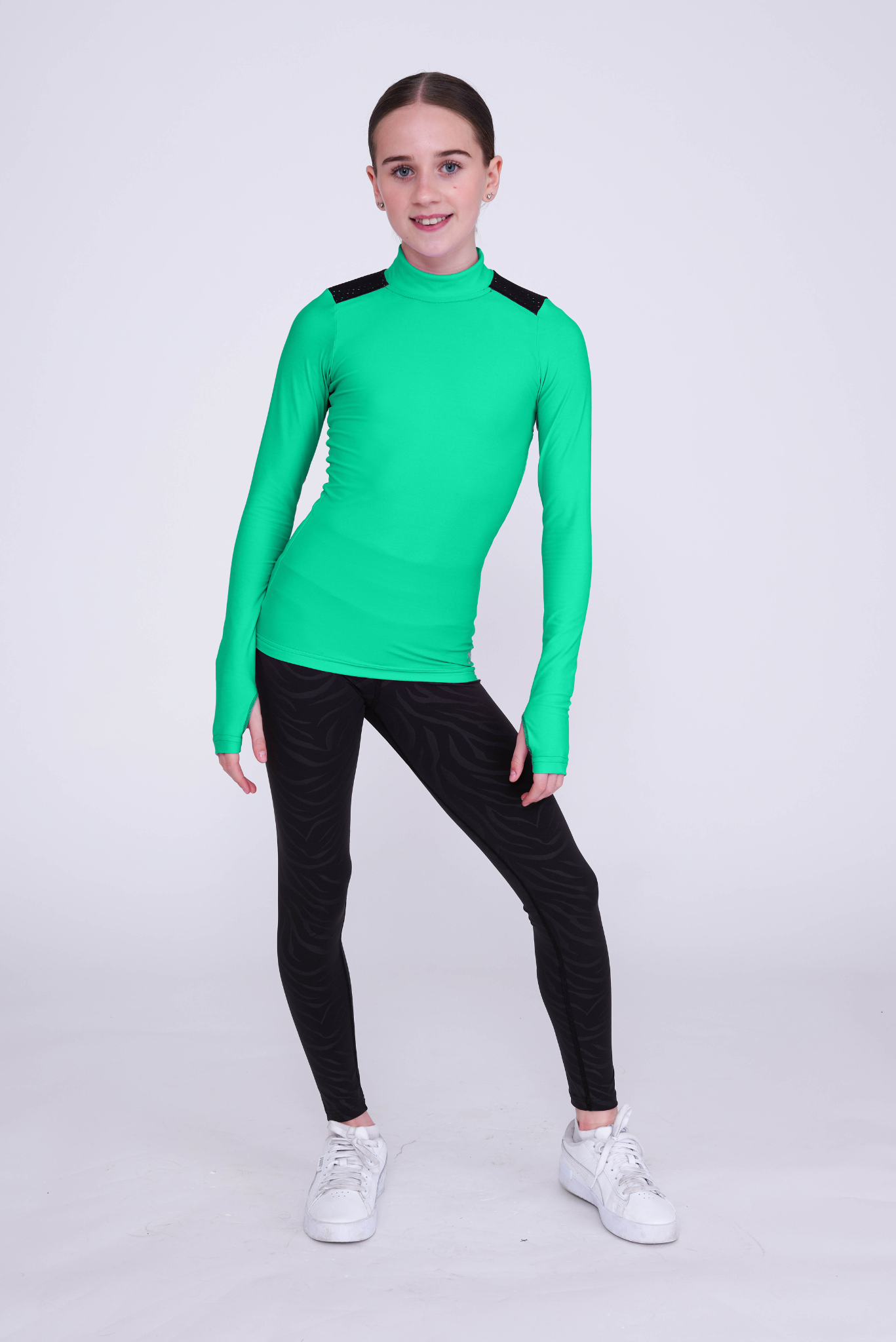 Passion Long-Sleeve Top in Ocean