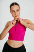 Iconic Crop Top in Fuchsia