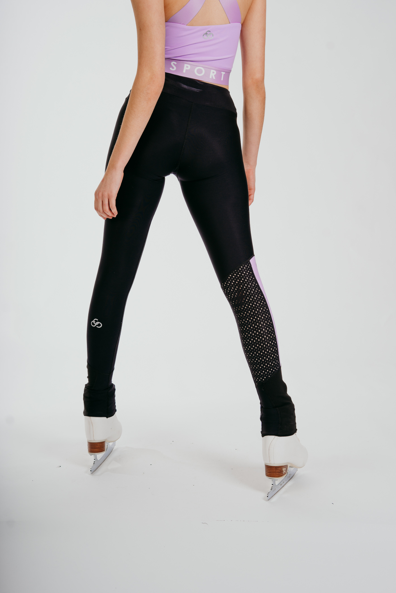 Inspire Non-Slip Leggings in Amethyst