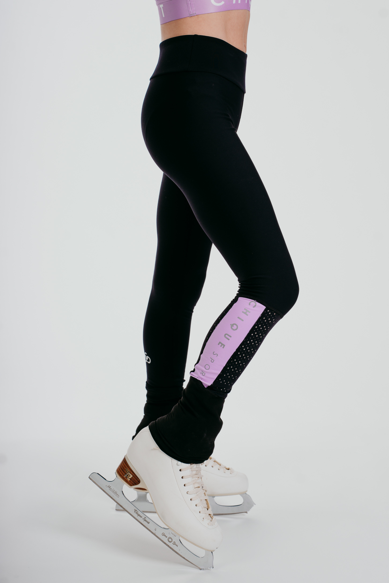 Inspire Non-Slip Leggings in Amethyst