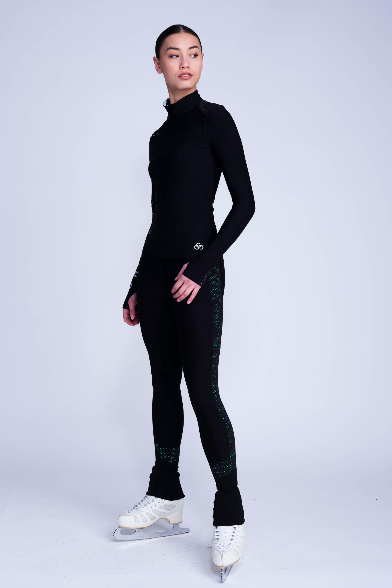 Passion Non-Slip Leggings in Ocean