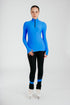 Desire Half-Zip Top in Azure