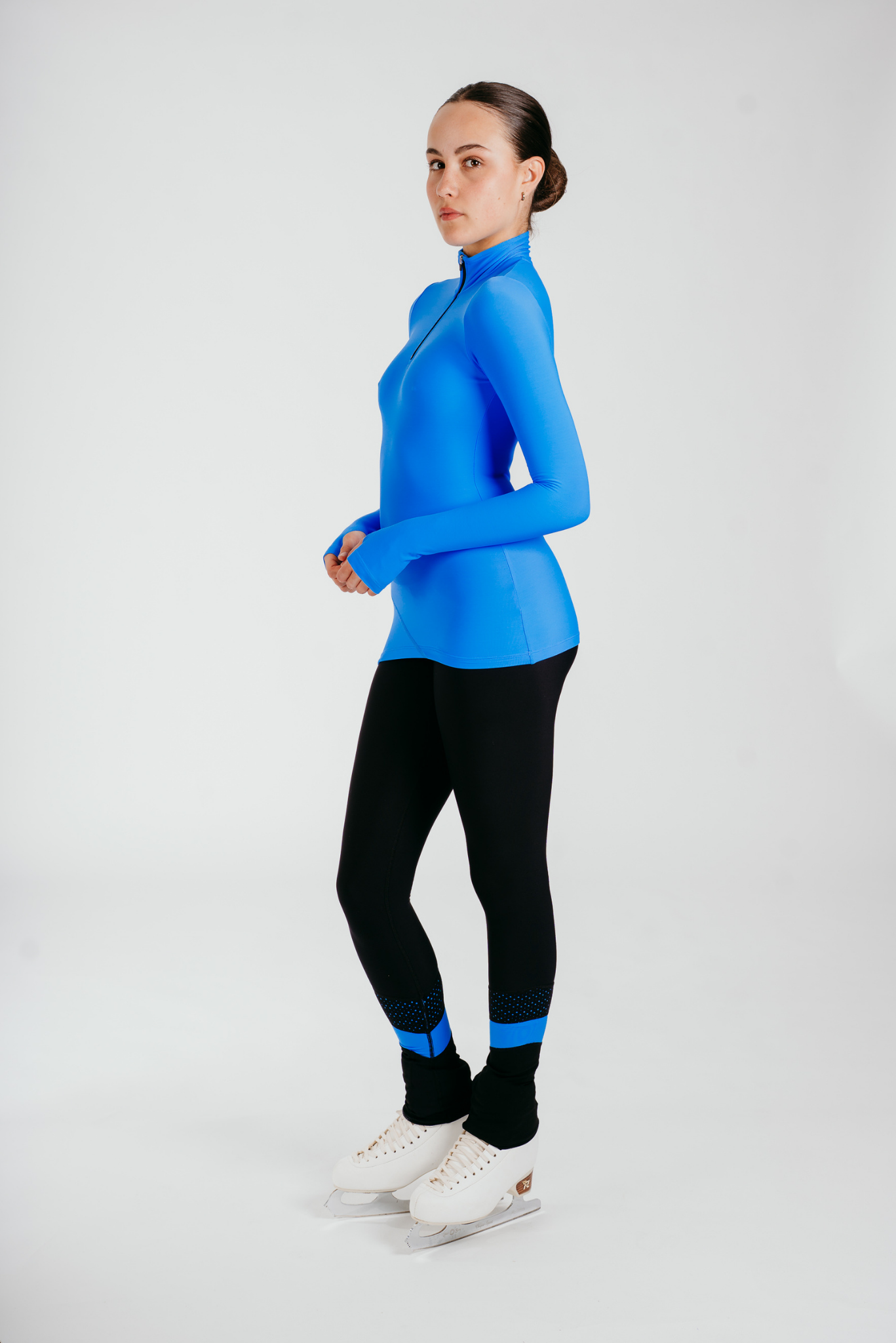 Desire Half-Zip Top in Azure