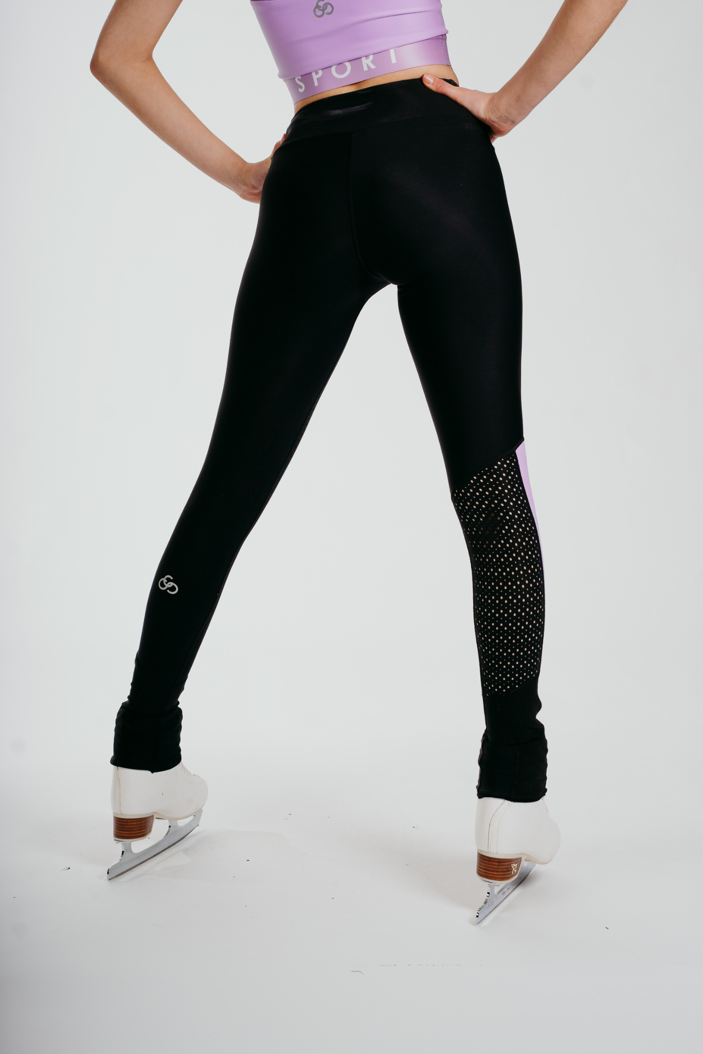 Inspire Non-Slip Leggings in Amethyst