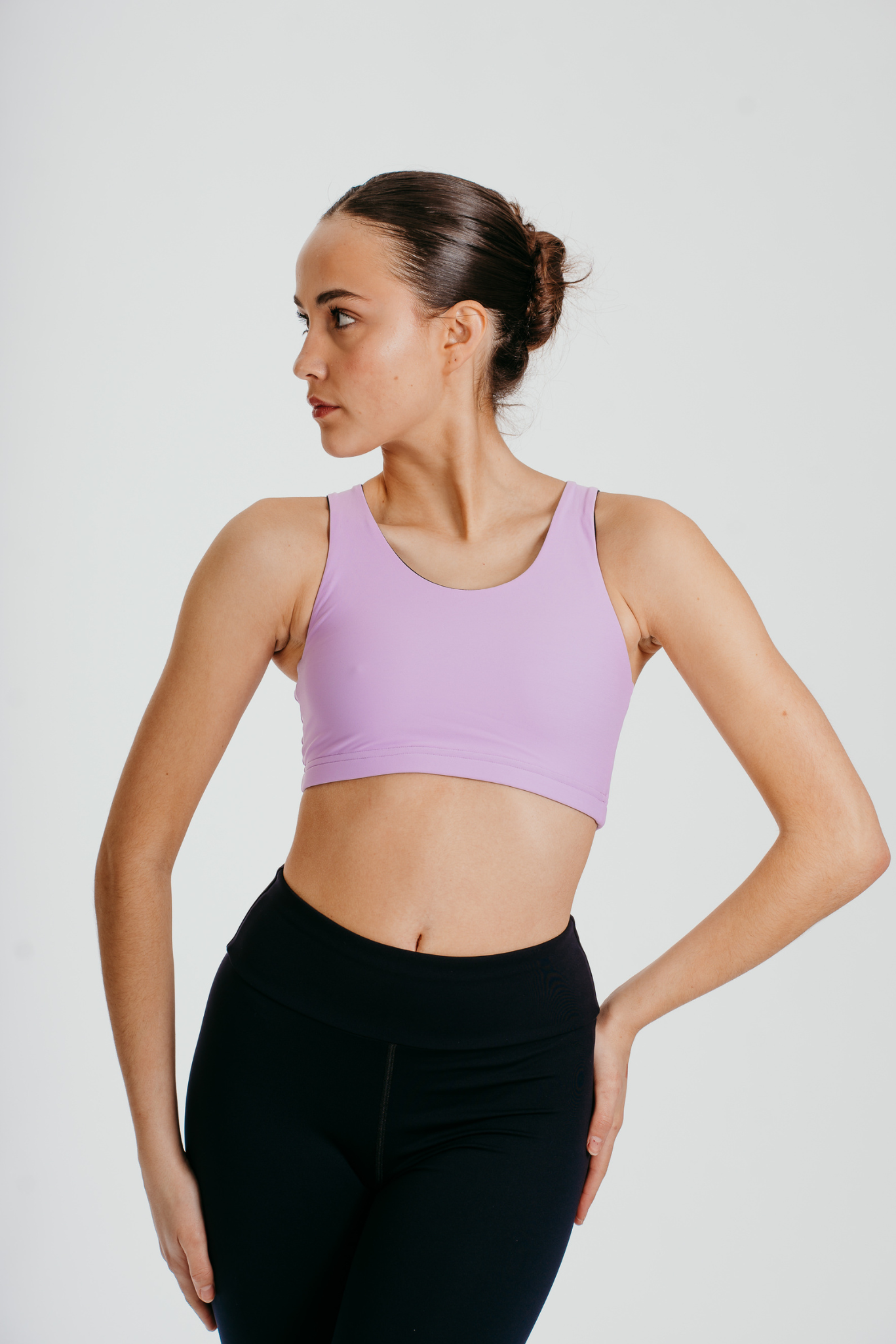 Sports Bra in Amethyst