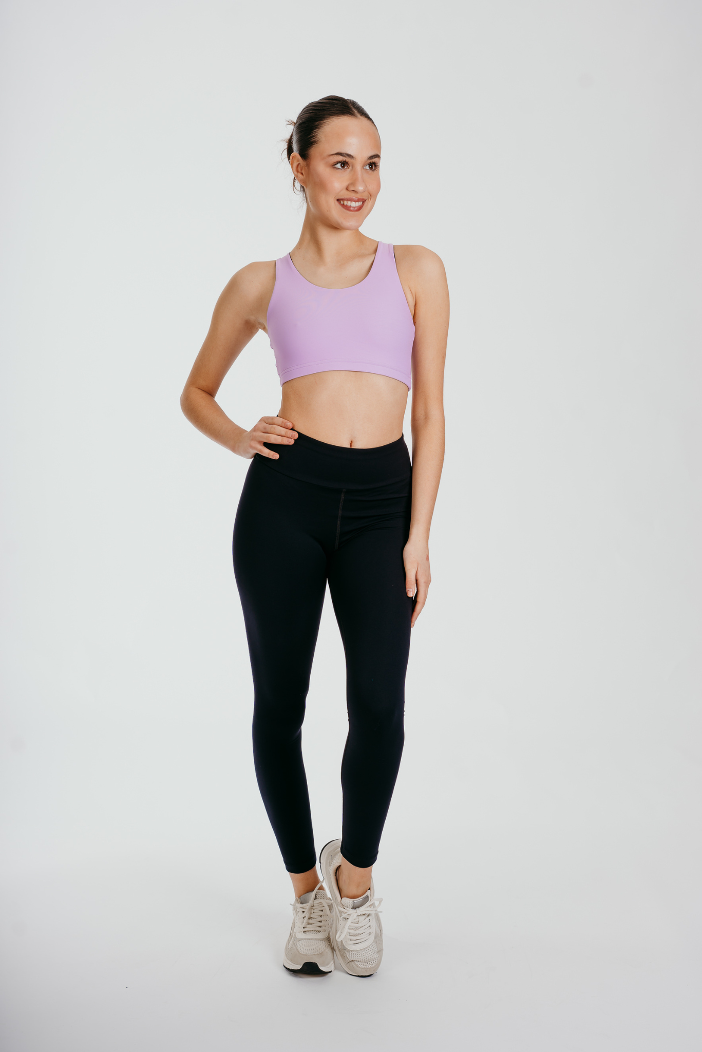 Sports Bra in Amethyst