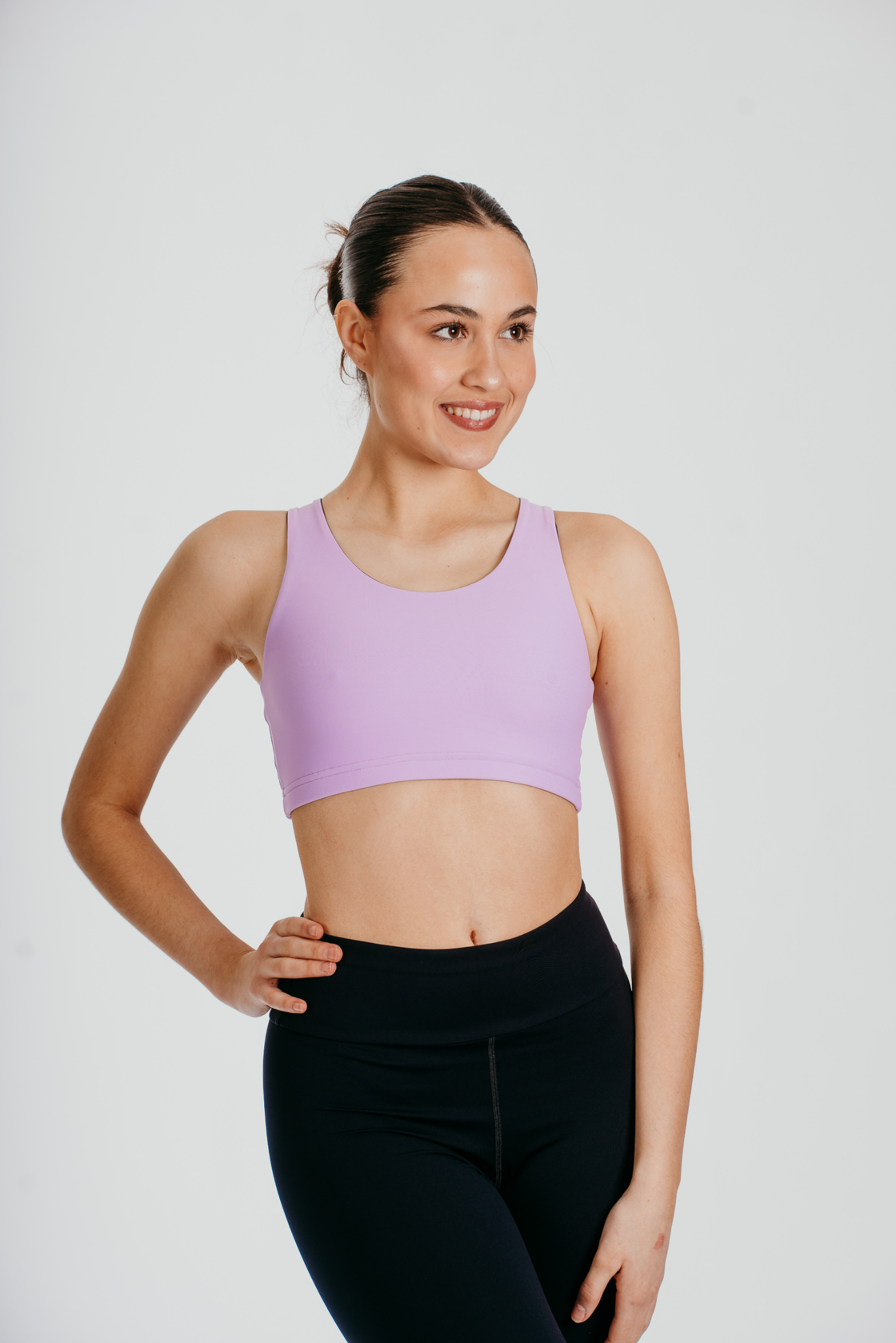 Sports Bra in Amethyst