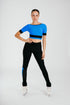 Phoenix Crop T-Shirt in Azure