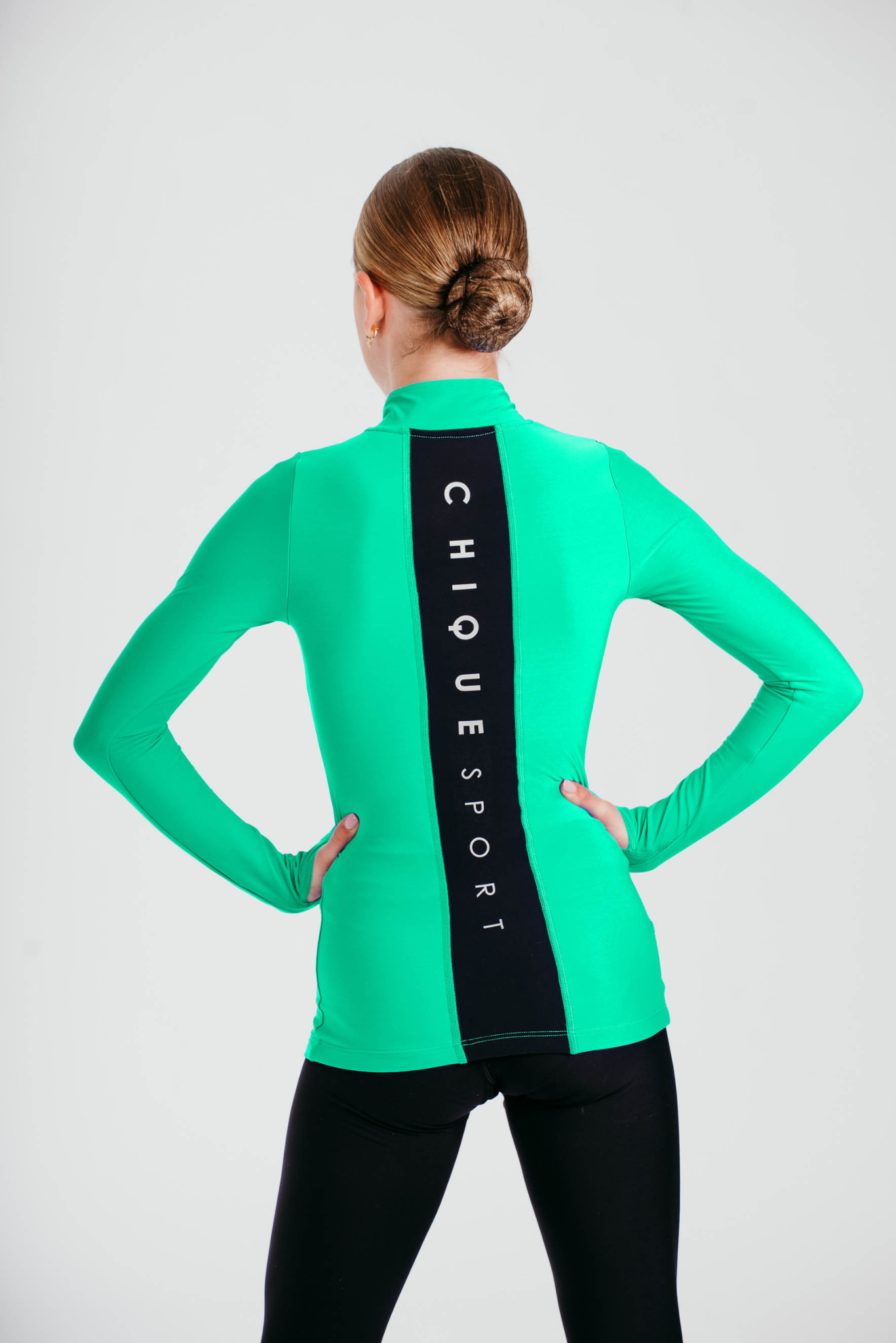 Desire Half-Zip Top in Ocean