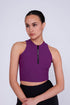 Iconic Crop Top in Berry