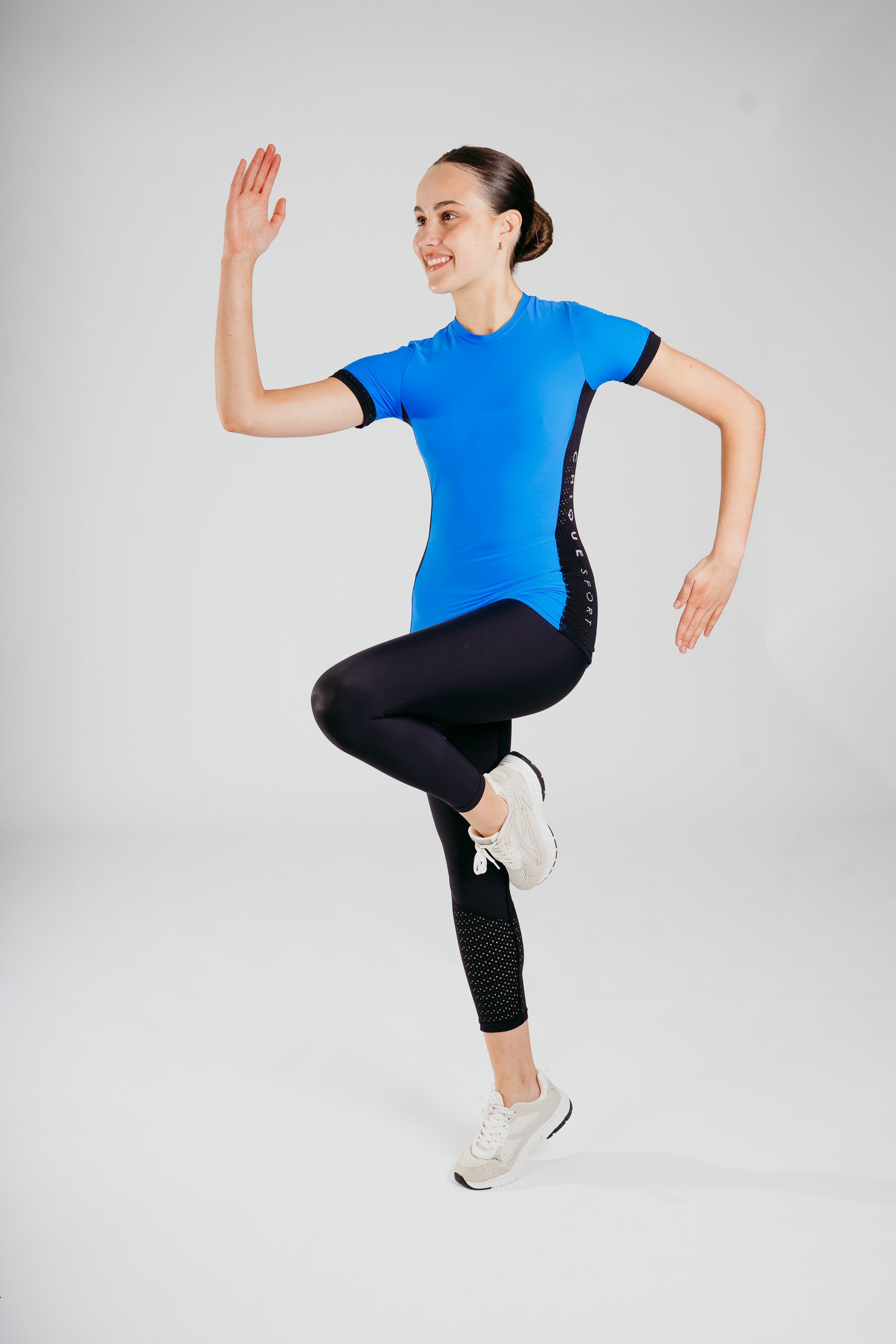 Inspire Off-Ice Leggings in Schwarz