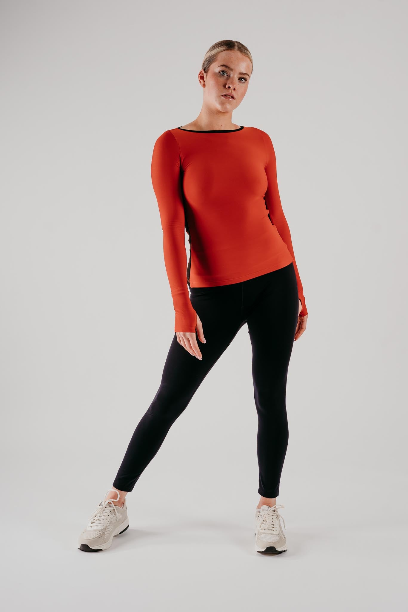 Phoenix Long Sleeve Top in Ember