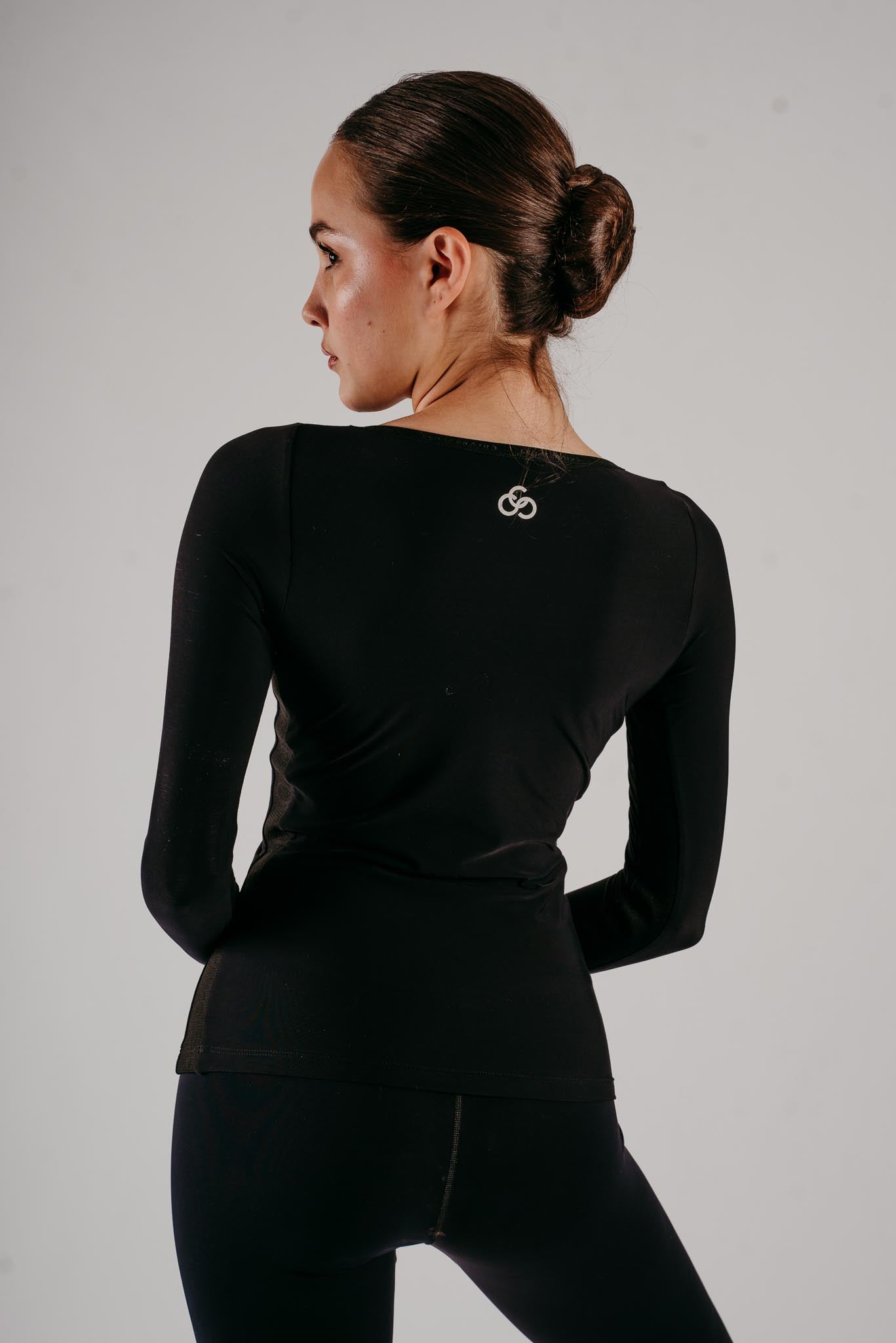 Phoenix Long Sleeve Top in Black