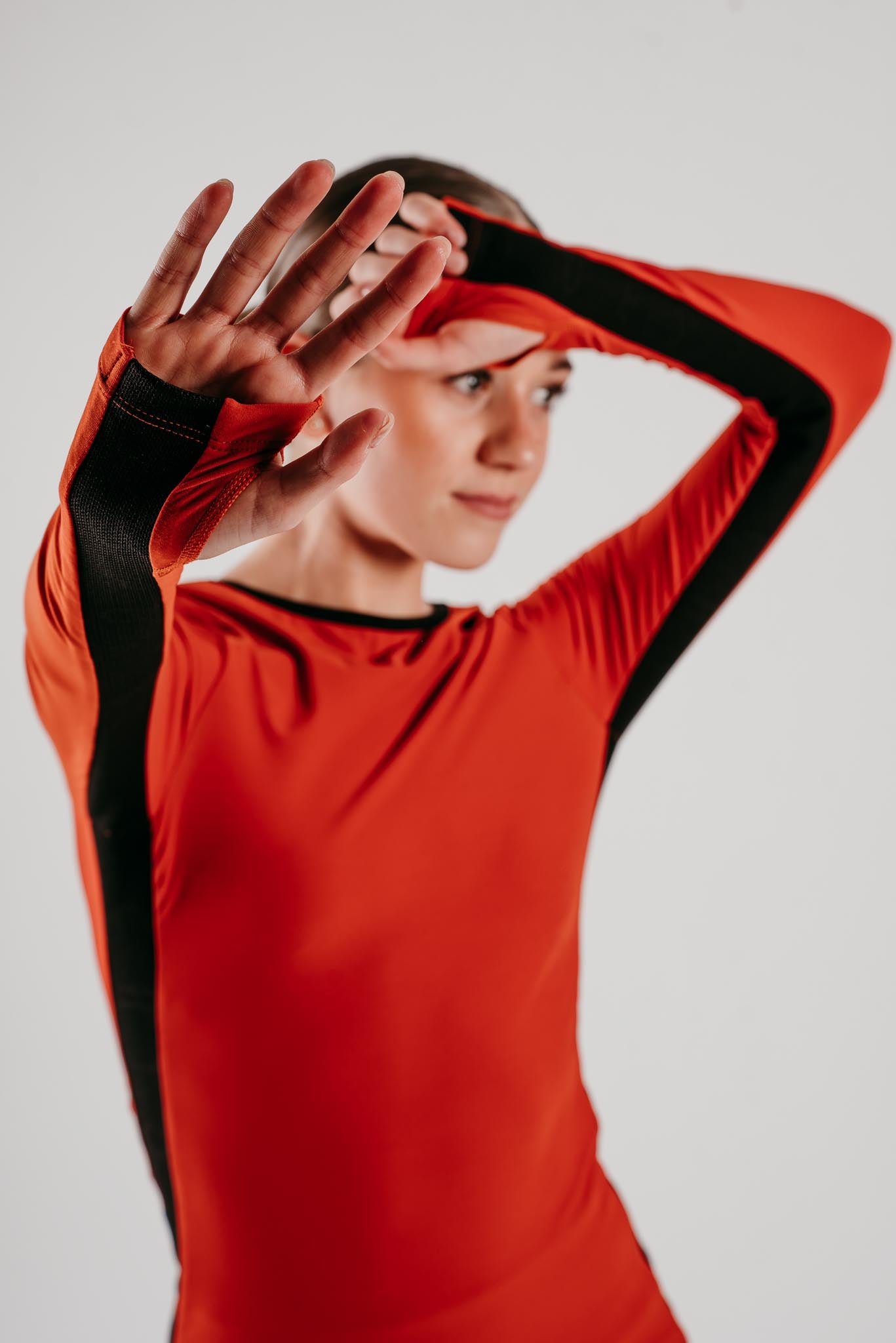 Phoenix Long Sleeve Top in Ember