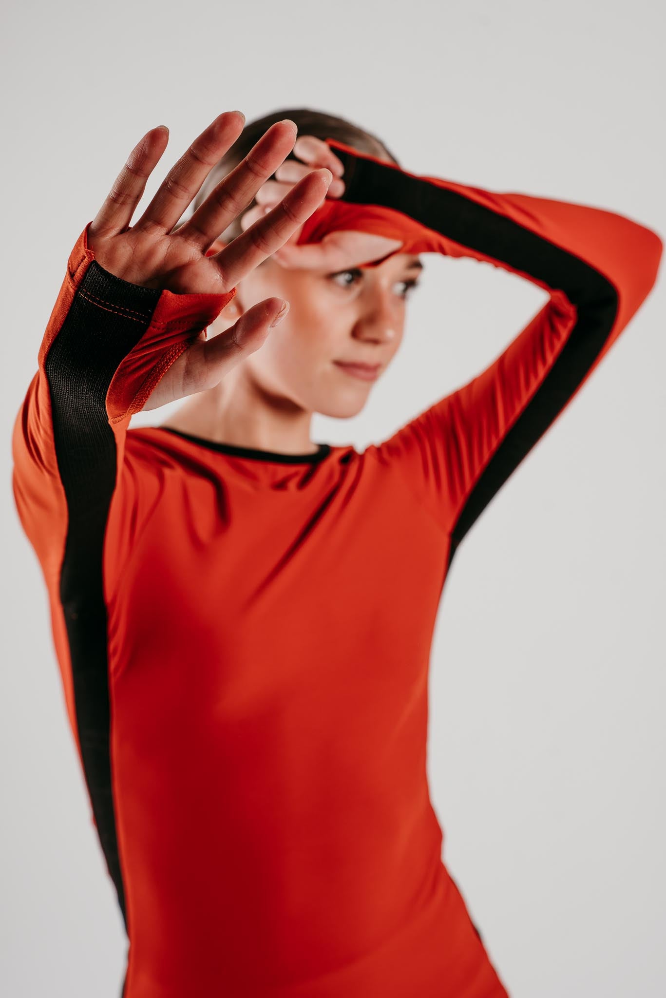 Phoenix Long Sleeve Top in Ember