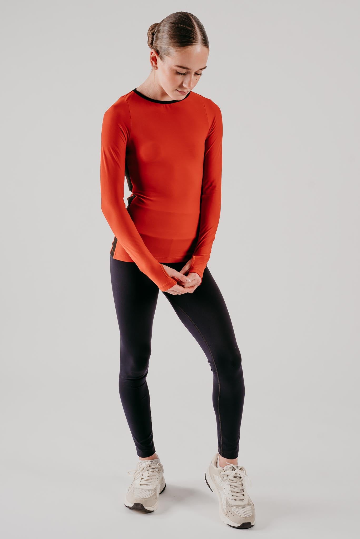 Phoenix Long Sleeve Top in Ember