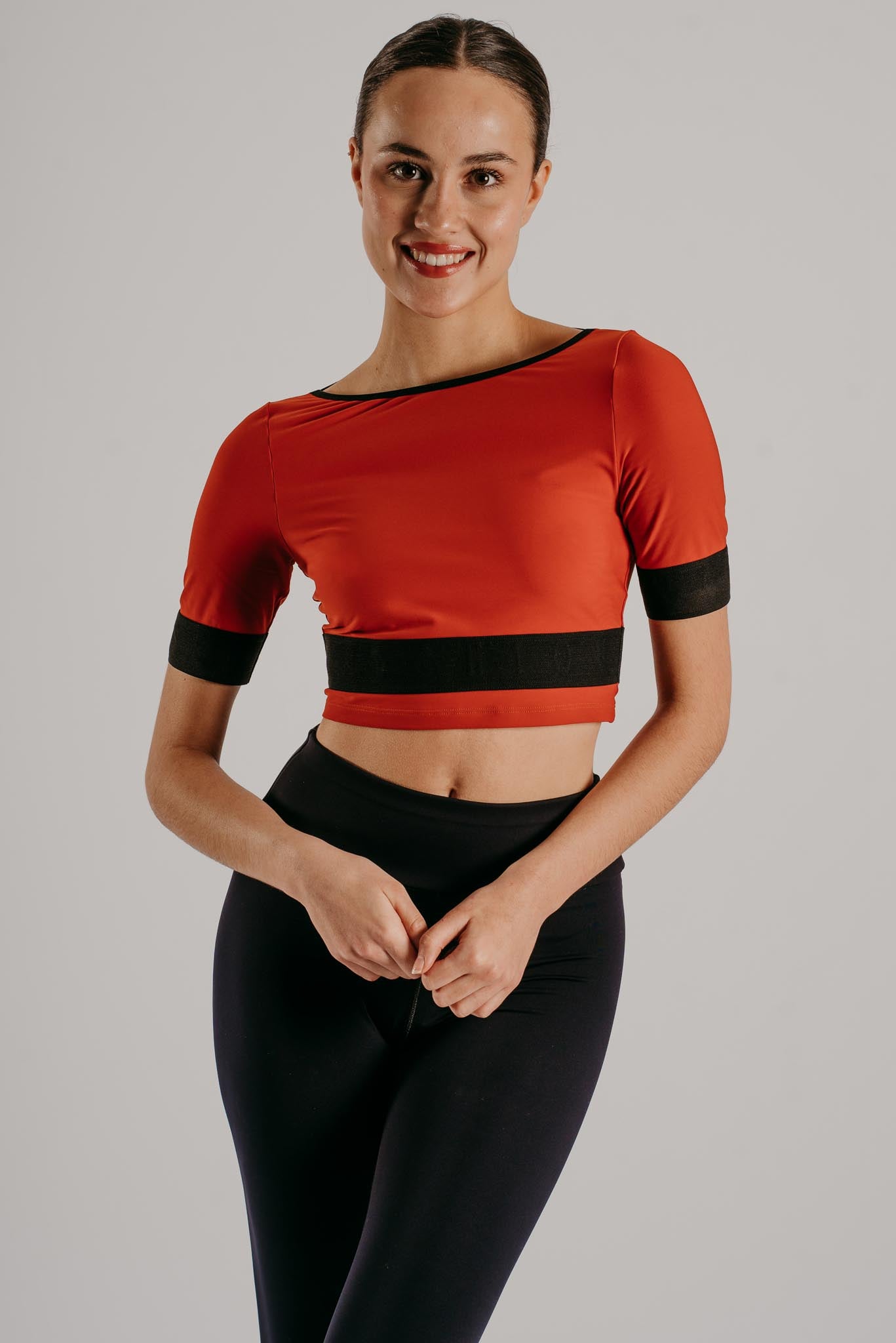 Phoenix Crop T-Shirt in Ember