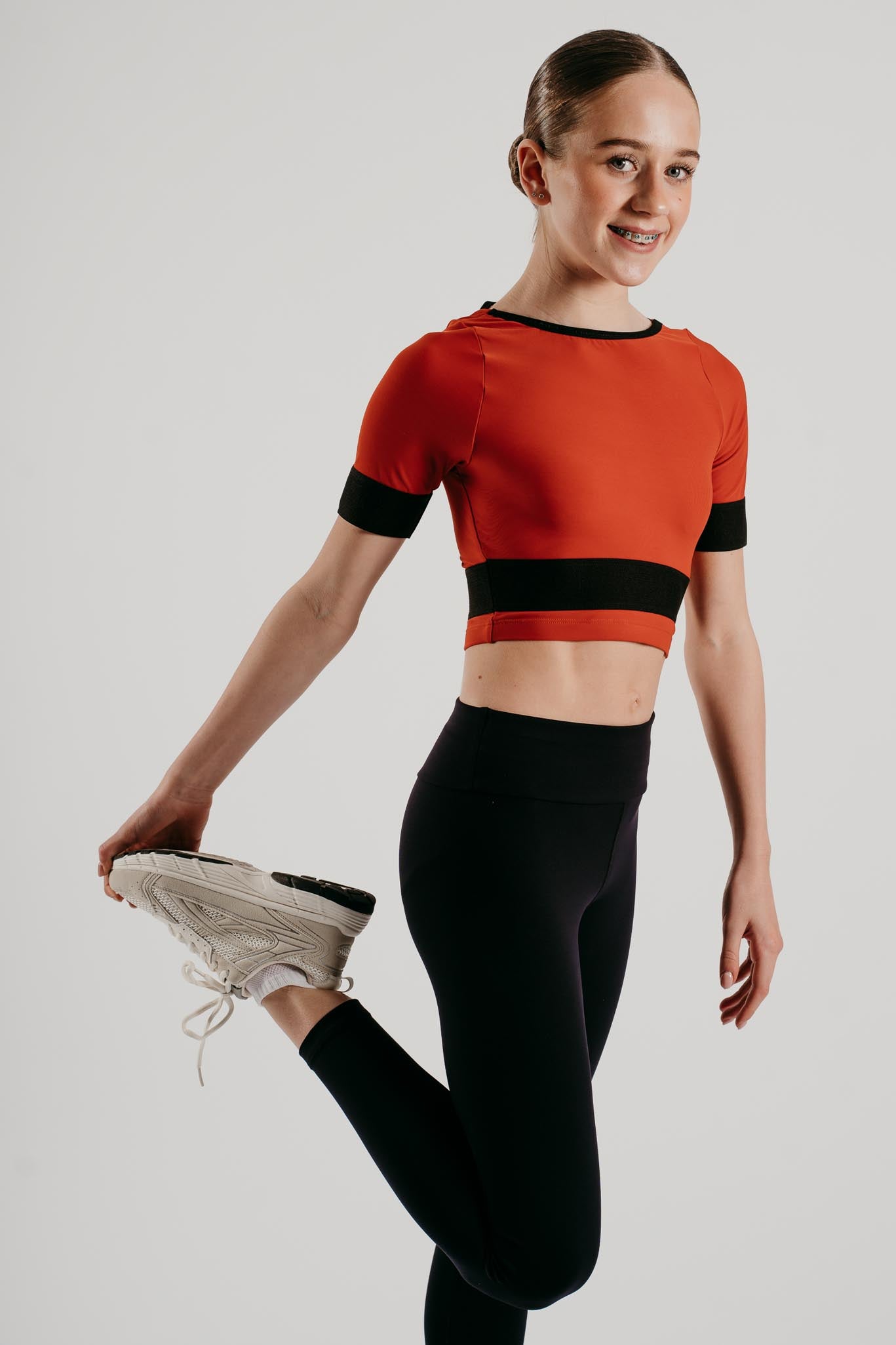 Phoenix Crop T-Shirt in Ember