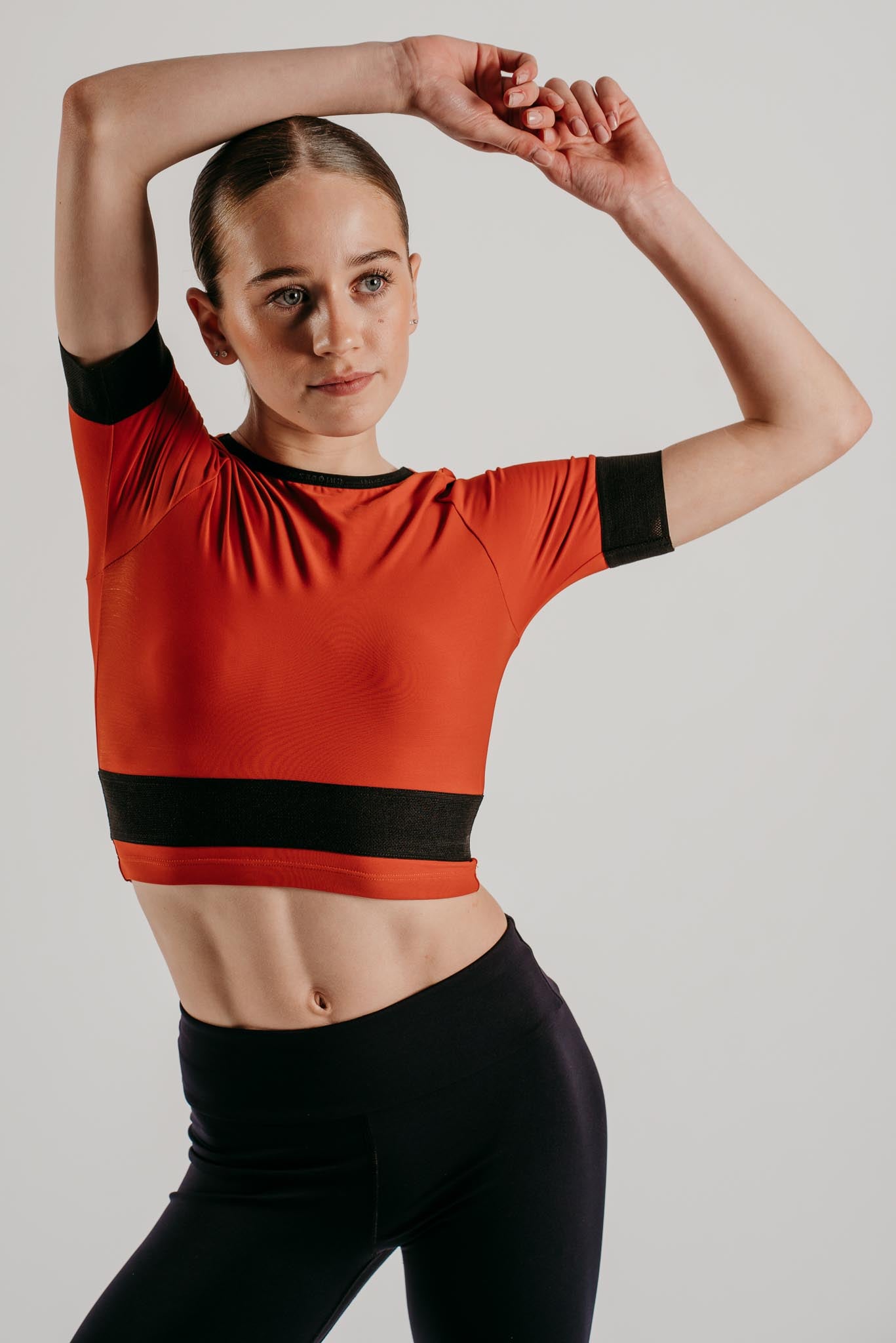 Phoenix Crop T-Shirt in Ember