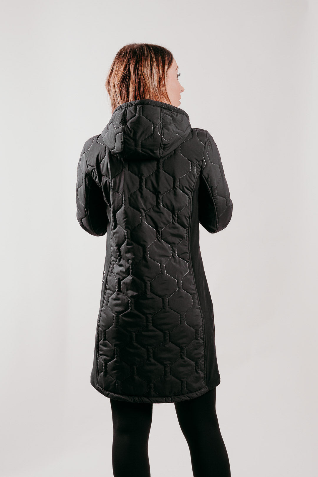 Prepare To Win Long-line Coat In Black