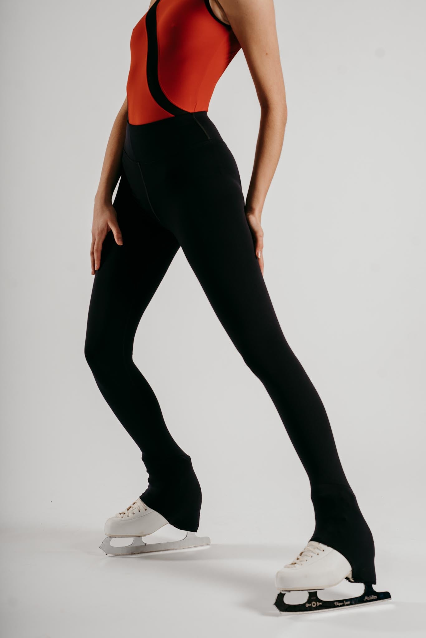 Phoenix Leggings sur Glace en Noir