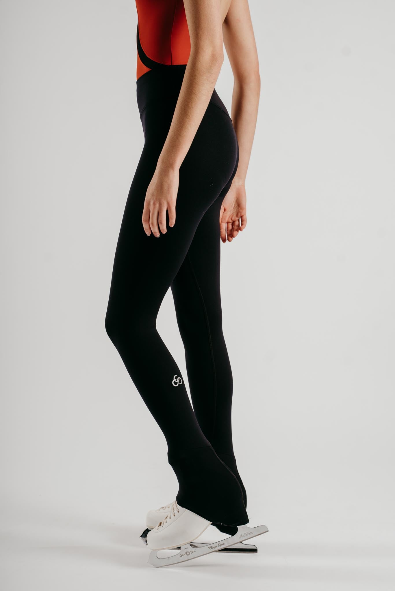 Phoenix Leggings sur Glace en Noir