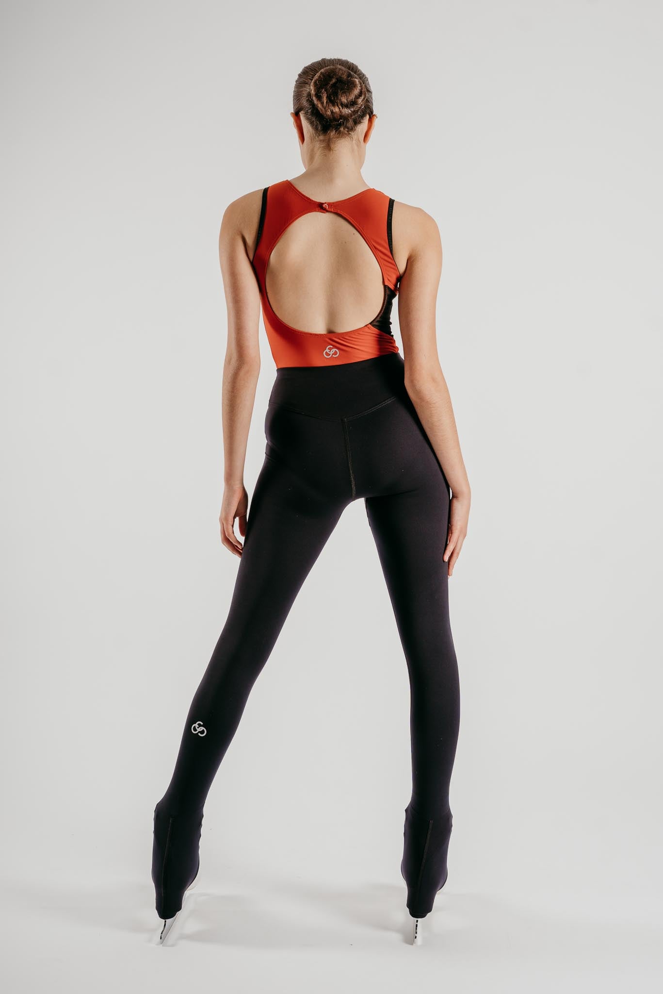 Phoenix Leggings sur Glace en Noir